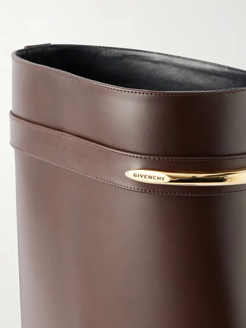 Givenchy Shark Leather Knee Boots | Thumbnail 5 Givenchy Shark Leather Knee Boots | Thumbnail 5