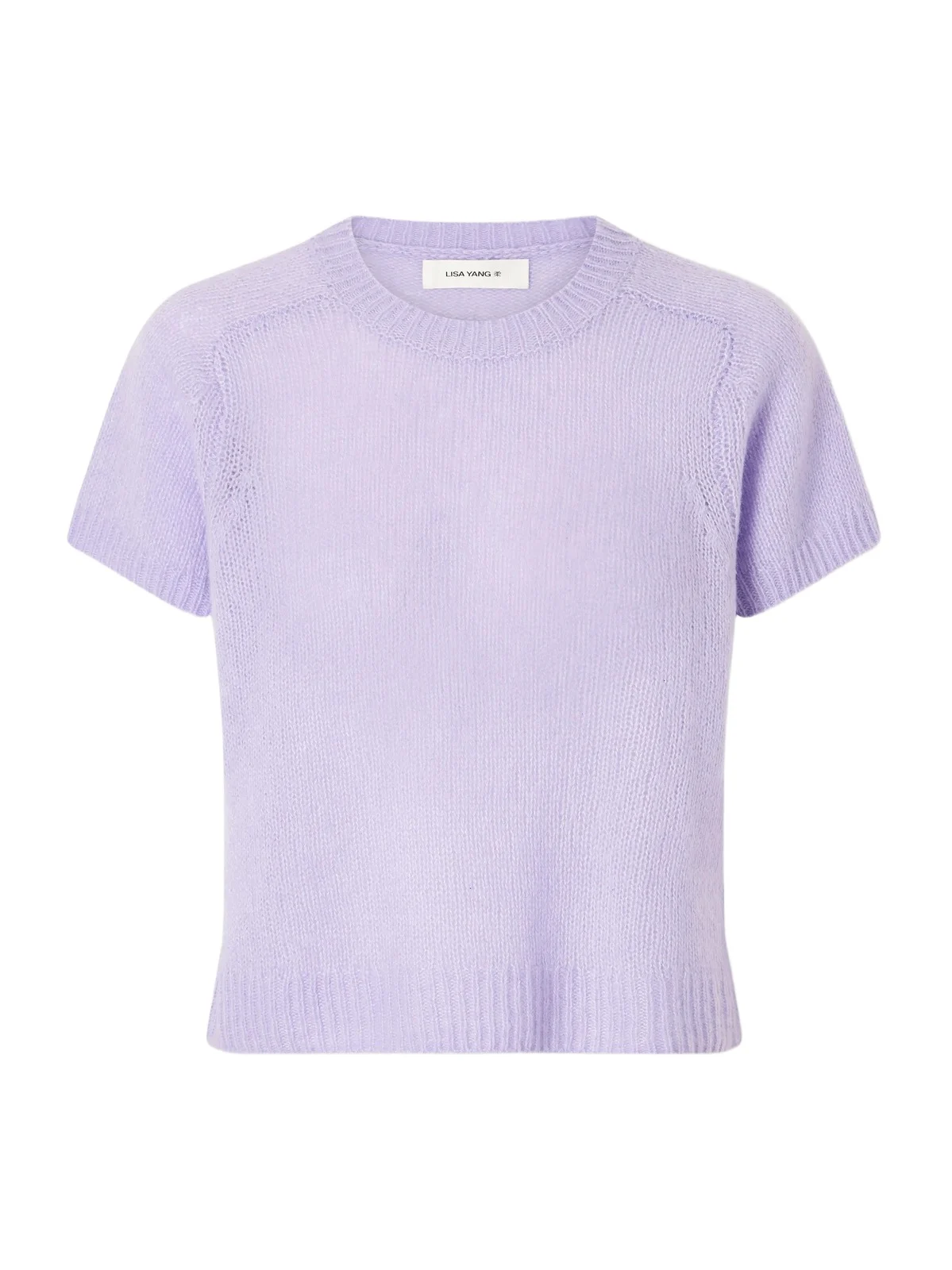 Lisa Yang Siona Cashmere And Silk T-shirt - Purple