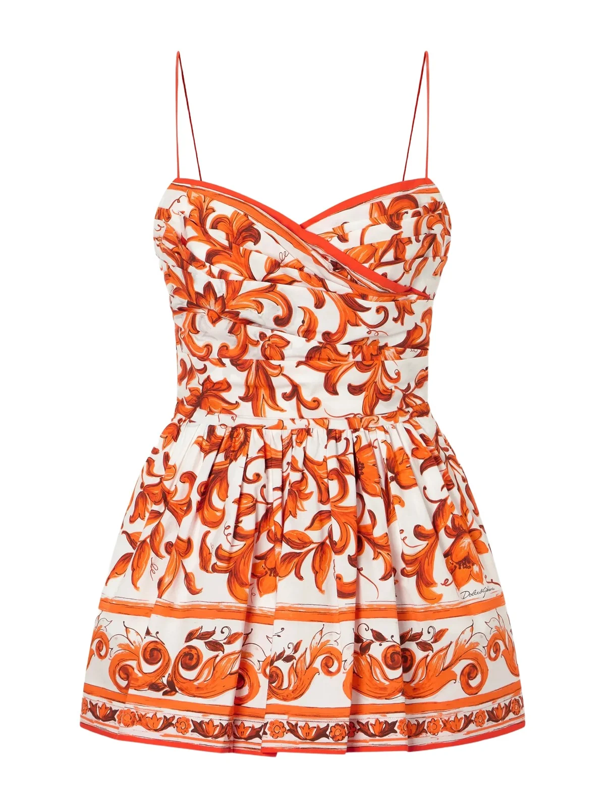 Printed Cotton-poplin Mini Dress Printed Cotton-poplin Mini Dress