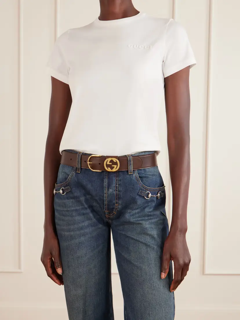 Gucci Logo-detailed Leather Belt | Thumbnail 2