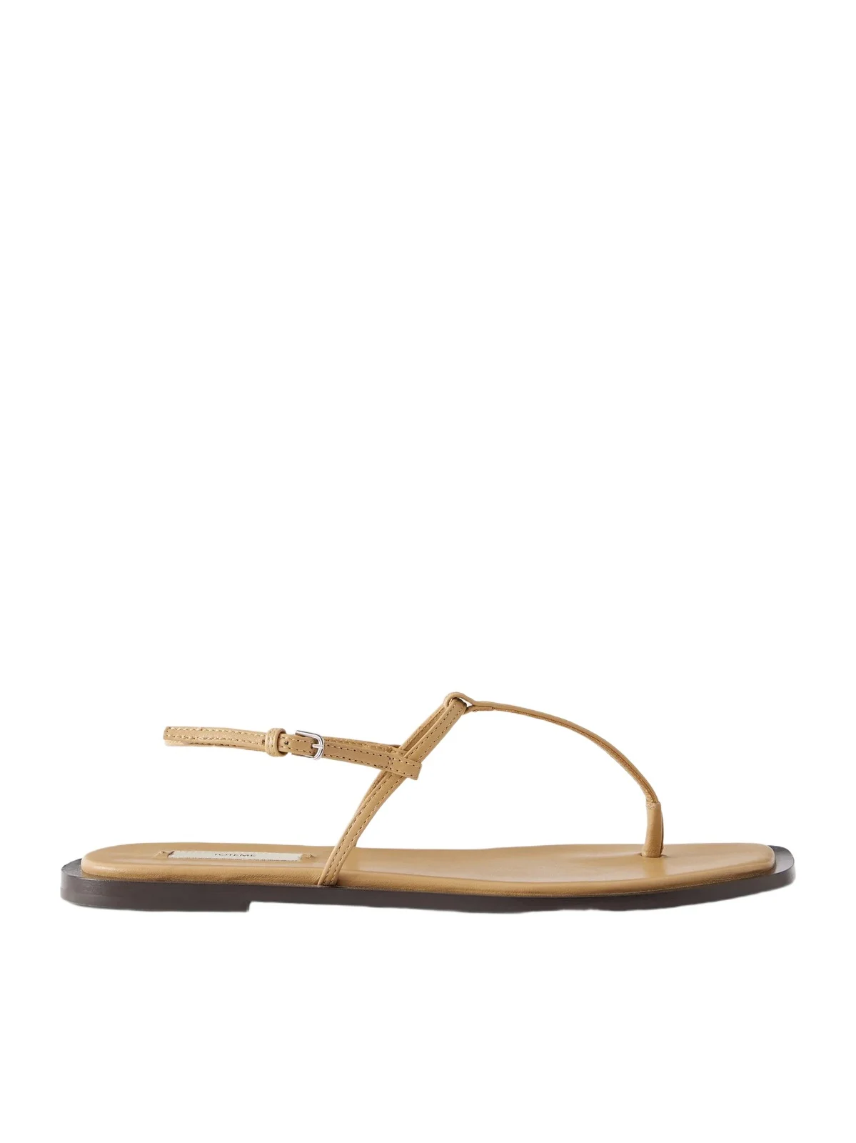 TOTEME T-strap Leather Flats