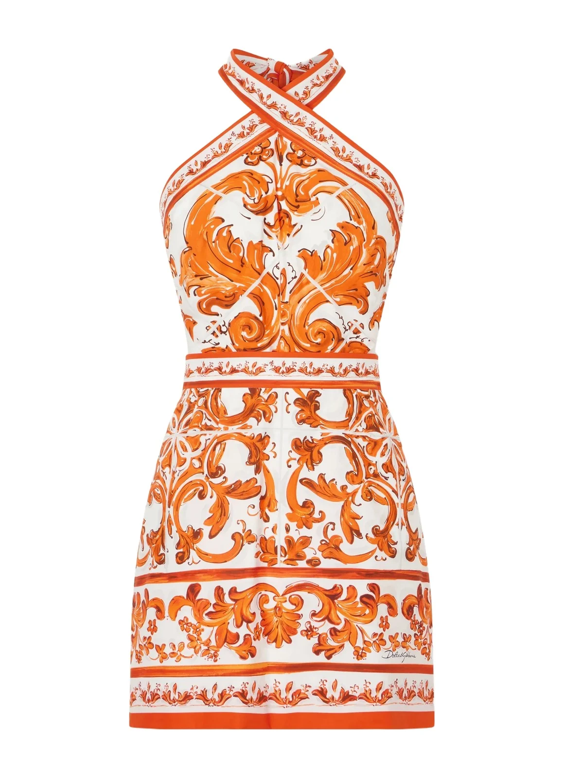 Printed Cotton-poplin Mini Dress Printed Cotton-poplin Mini Dress