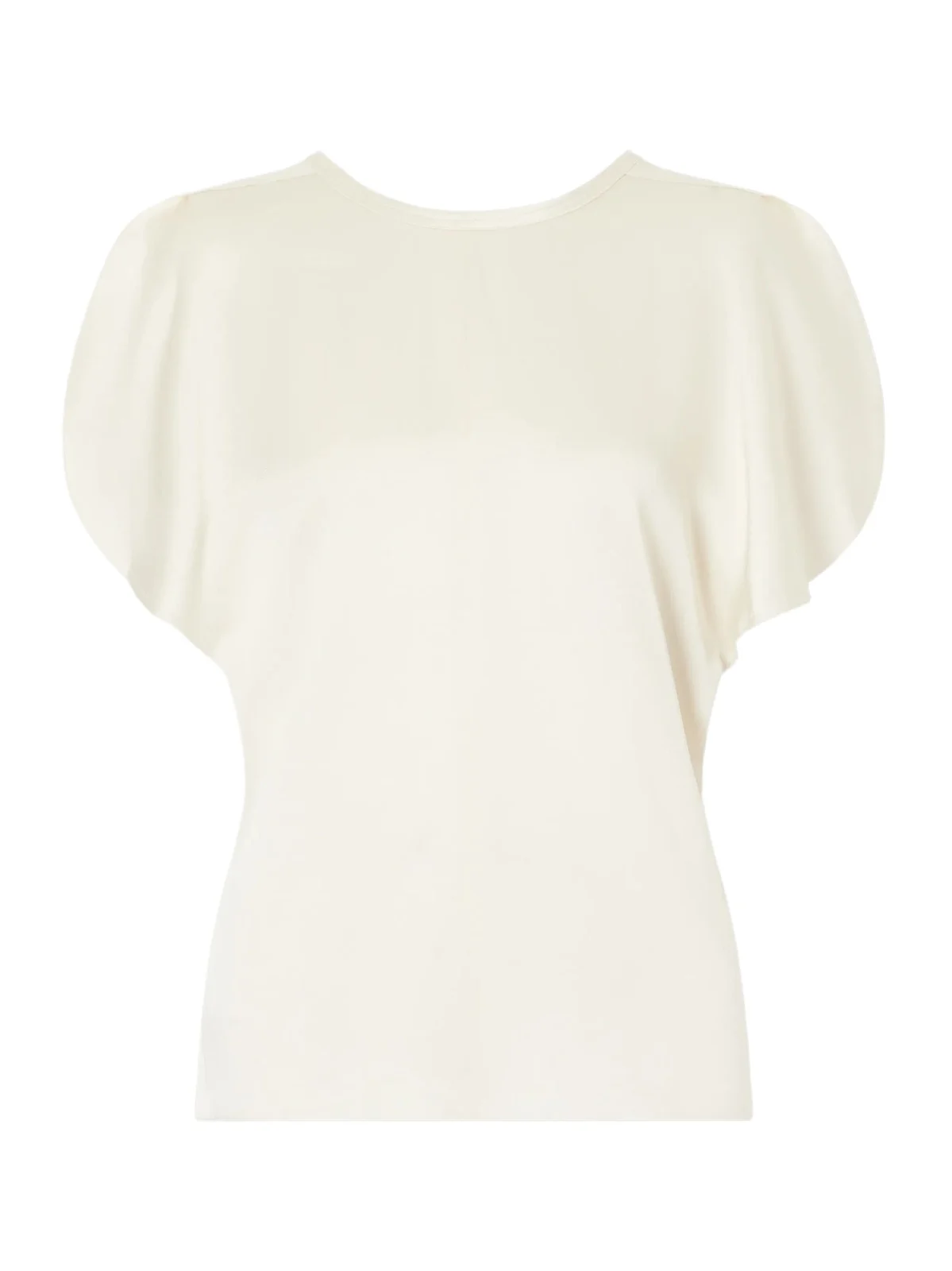 Bela Draped Satin Blouse