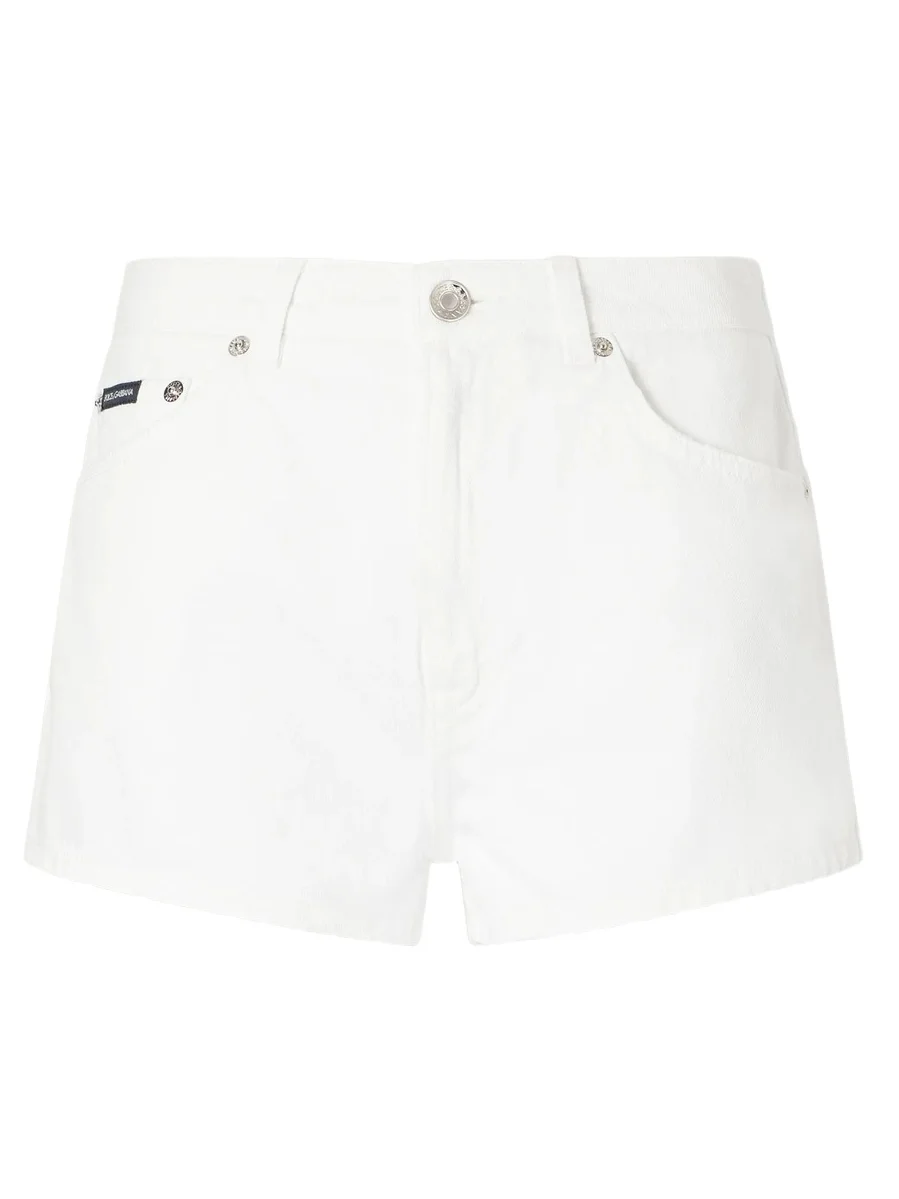 Dolce & Gabbana Mid-rise Denim Shorts
