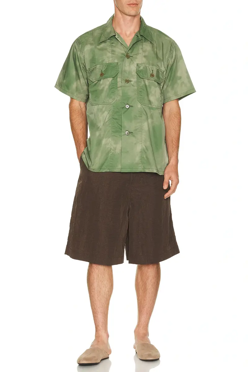 Beams Plus Mil-Sht Nyco Twill Pigment Print | Thumbnail 3 Beams Plus Mil-Sht Nyco Twill Pigment Print | Thumbnail 3