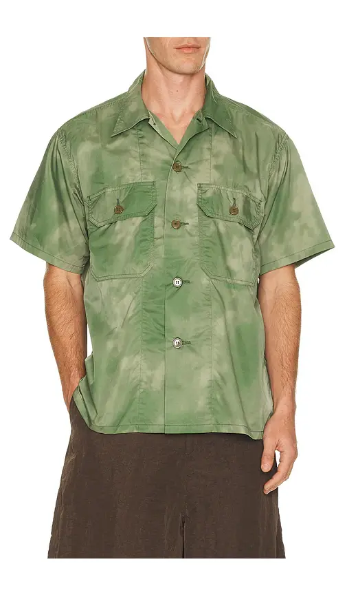 Beams Plus Mil-Sht Nyco Twill Pigment Print | Thumbnail 5 Beams Plus Mil-Sht Nyco Twill Pigment Print | Thumbnail 5