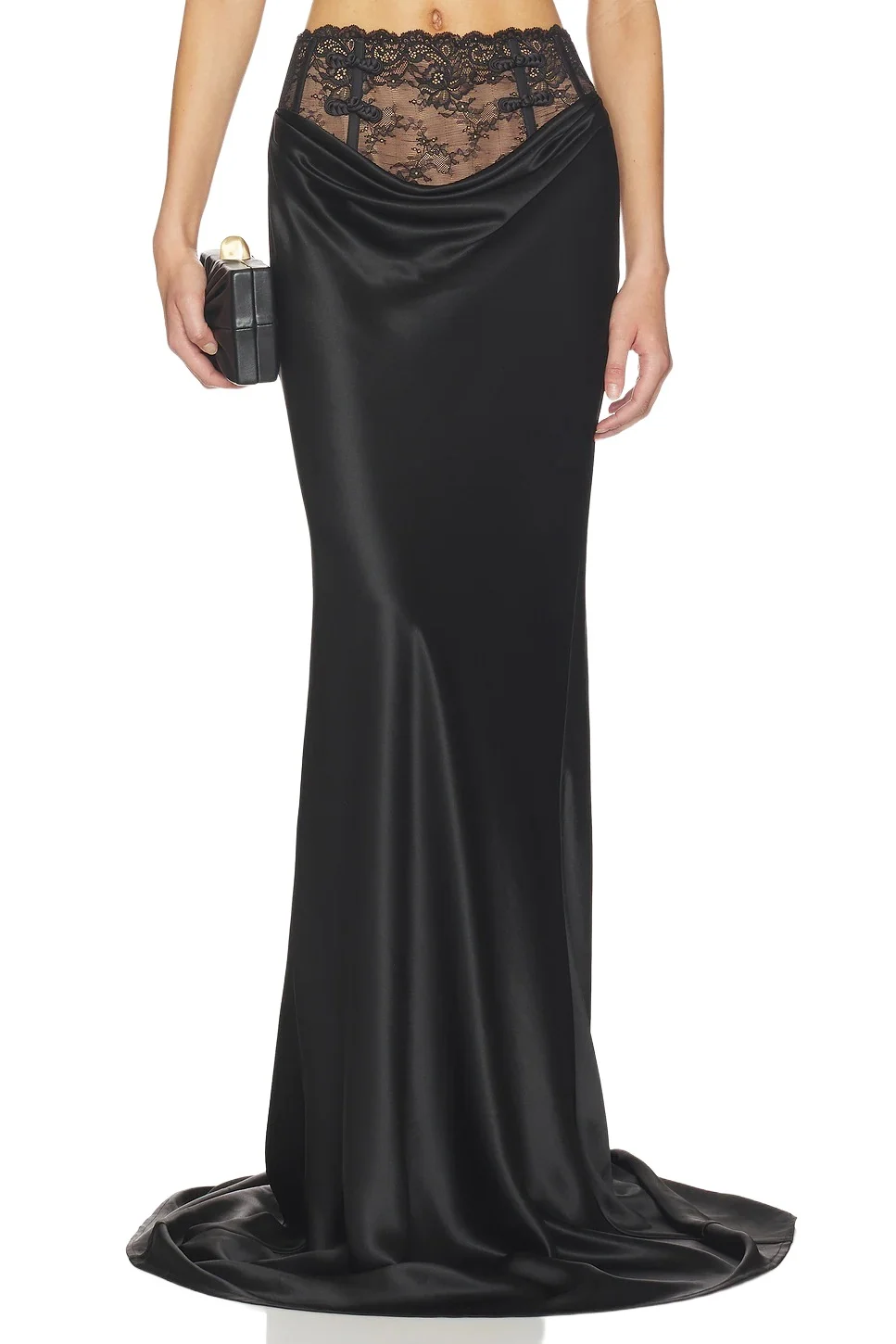 Lila Satin Skirt Lila Satin Skirt