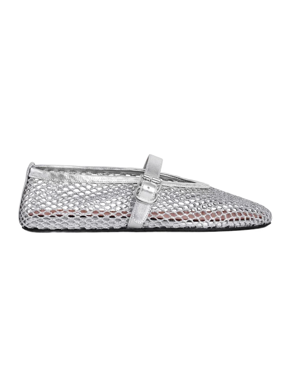 Alaïa Fishnet Ballet Flats