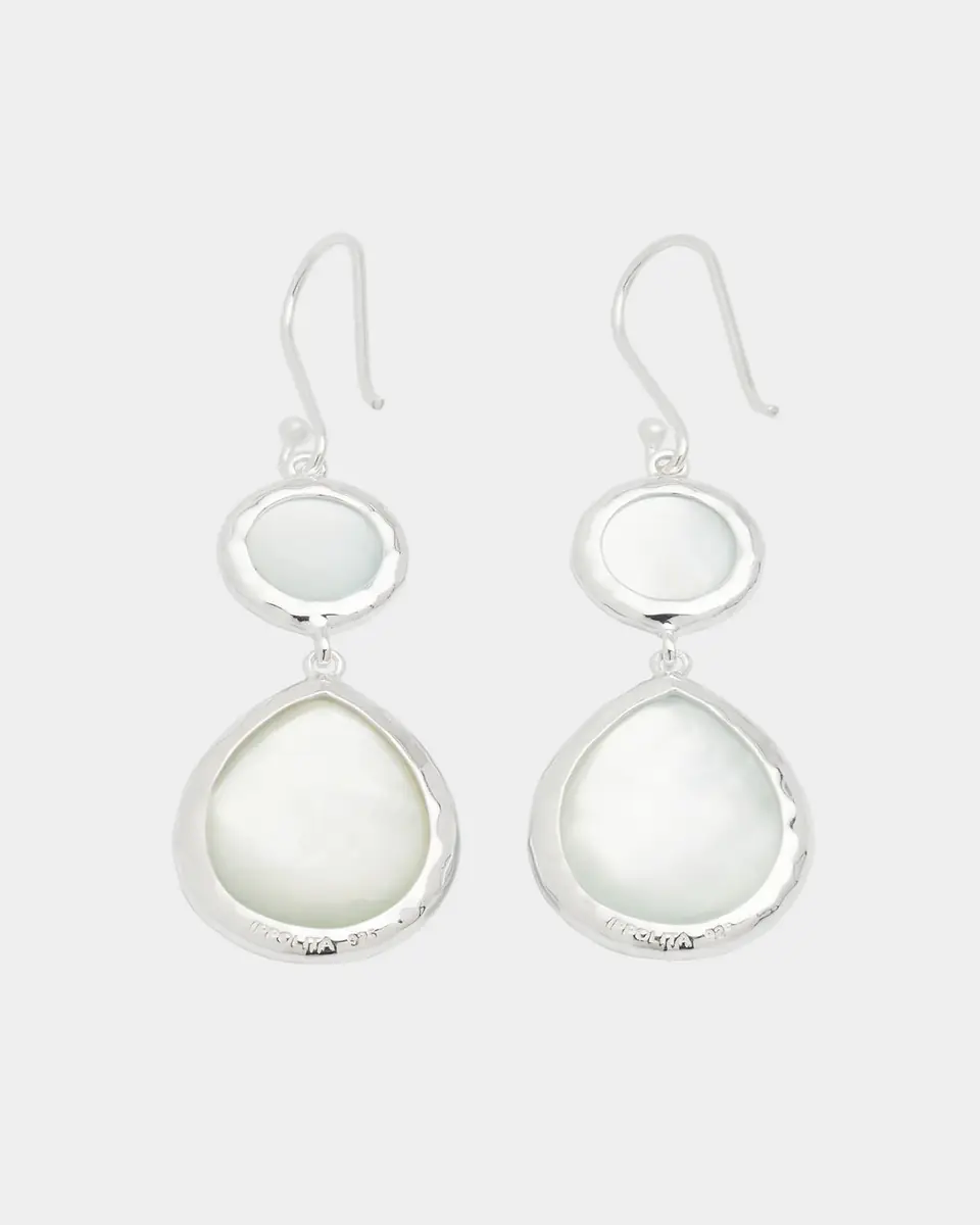 Ippolita Double Drop Earrings in Sterling Silver | Thumbnail 4