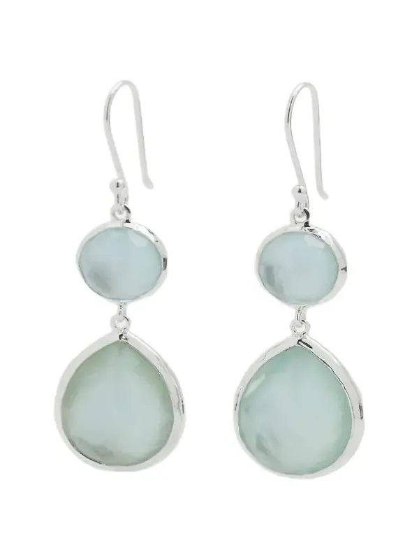Double Drop Earrings in Sterling Silver