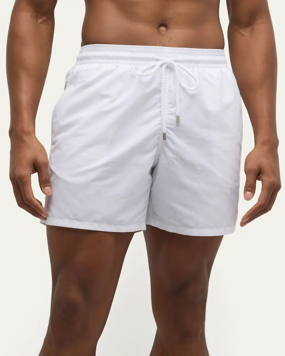 Vilebrequin Men's Solid Swim Shorts | Thumbnail 4