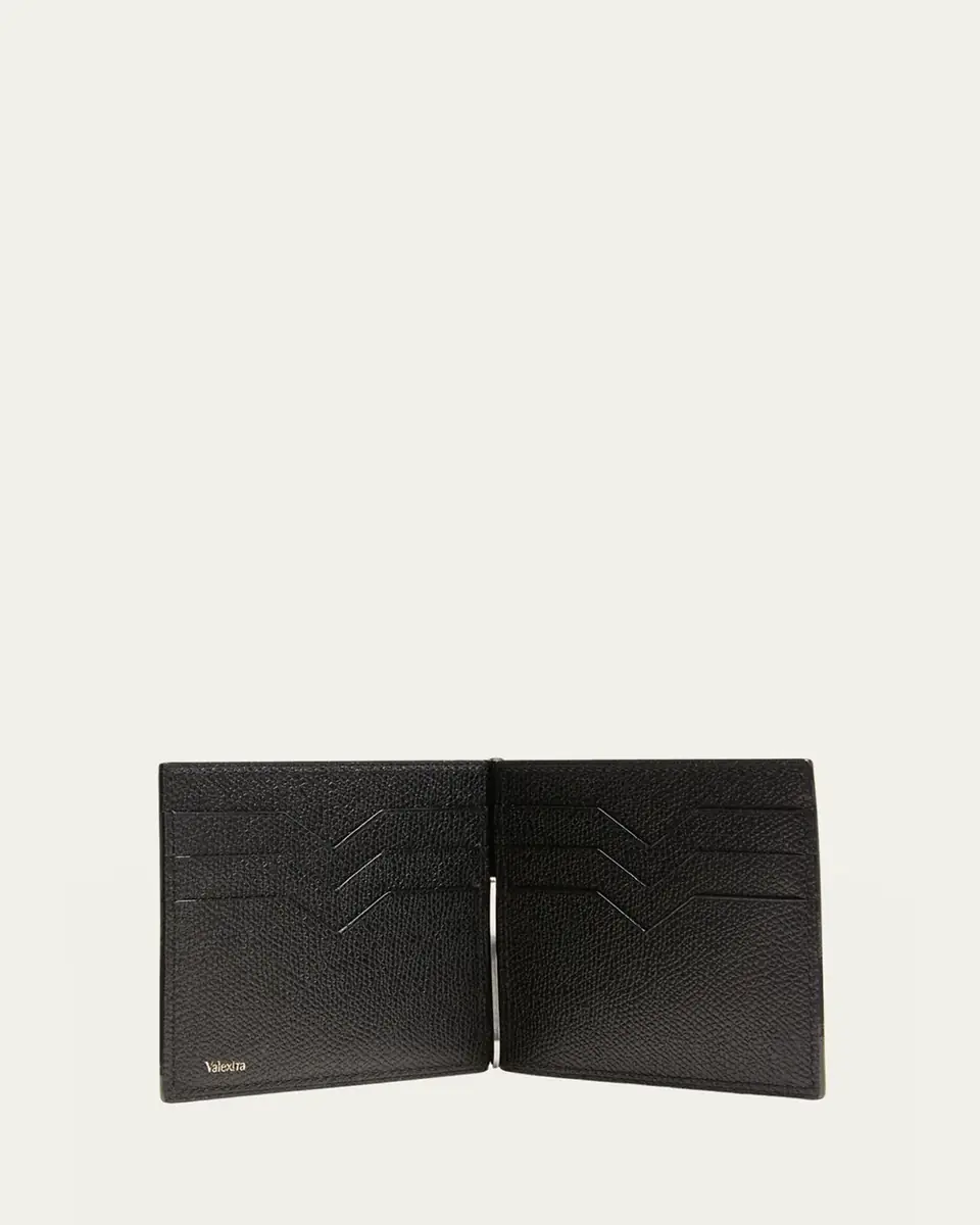 Valextra Men's Grip 6-Card Holder | Thumbnail 4 Valextra Men's Grip 6-Card Holder | Thumbnail 4
