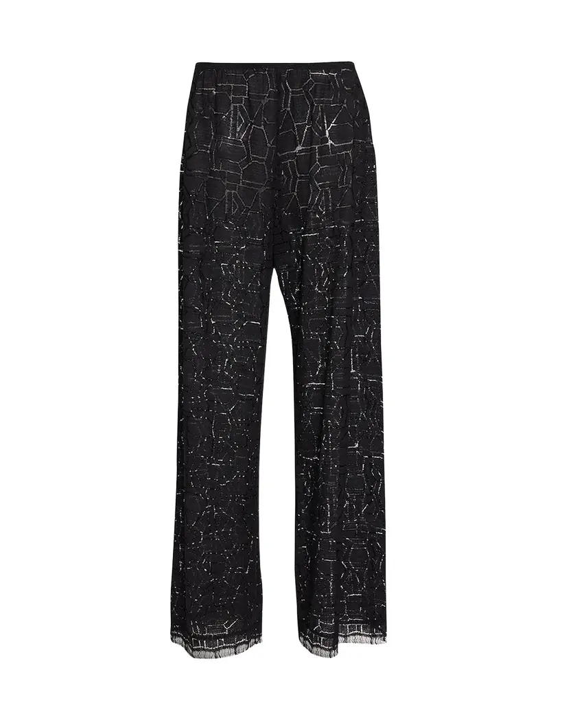 Daniel Wide-Leg Lace Pants Daniel Wide-Leg Lace Pants