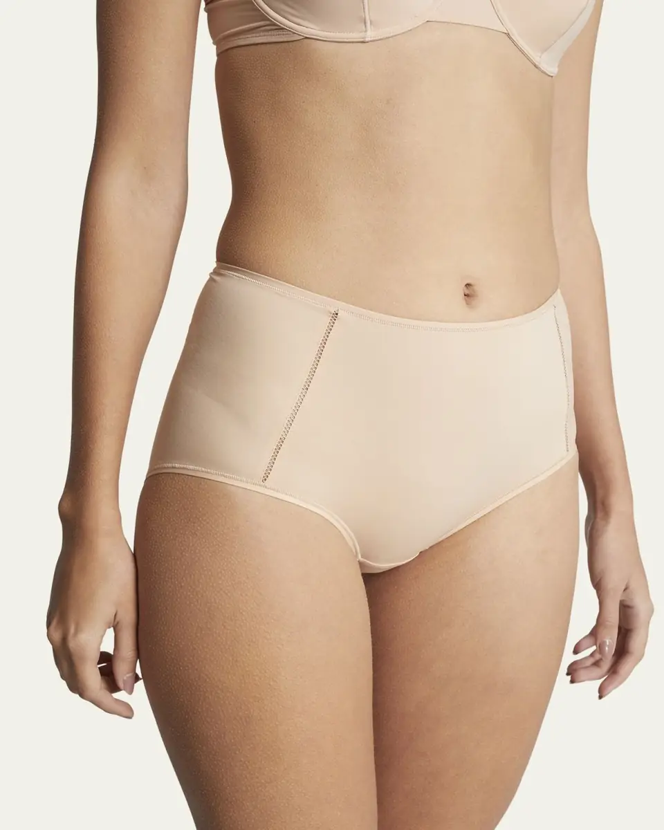 Eres Brina Soyeuse High-Rise Recycled Jersey Briefs | Thumbnail 4 Eres Brina Soyeuse High-Rise Recycled Jersey Briefs | Thumbnail 4