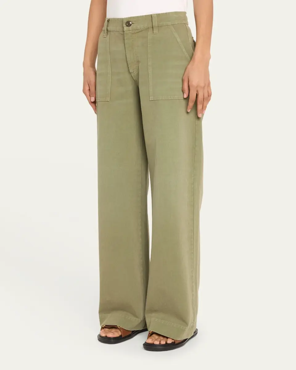 RE/DONE Baker Cotton Twill Pants | Thumbnail 4