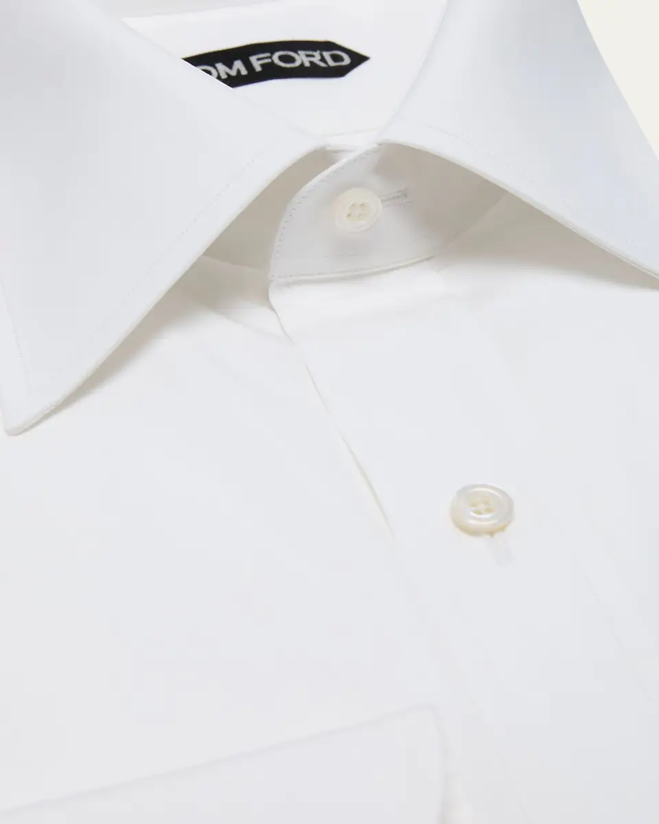 TOM FORD Men's Cotton Dress Shirt | Thumbnail 3
