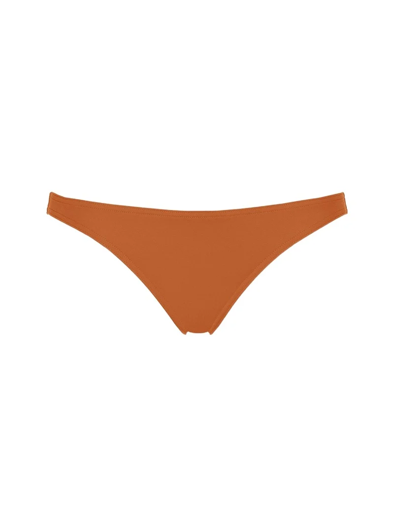Fripon Solid Low-Rise Hipster Bikini Bottoms Fripon Solid Low-Rise Hipster Bikini Bottoms