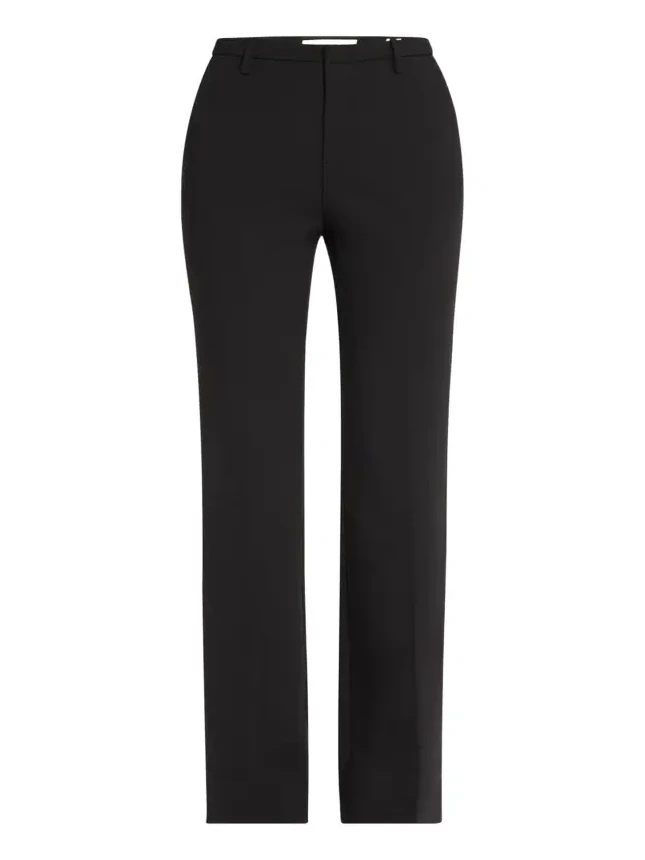 Mid-Rise Tailored Flare Pants