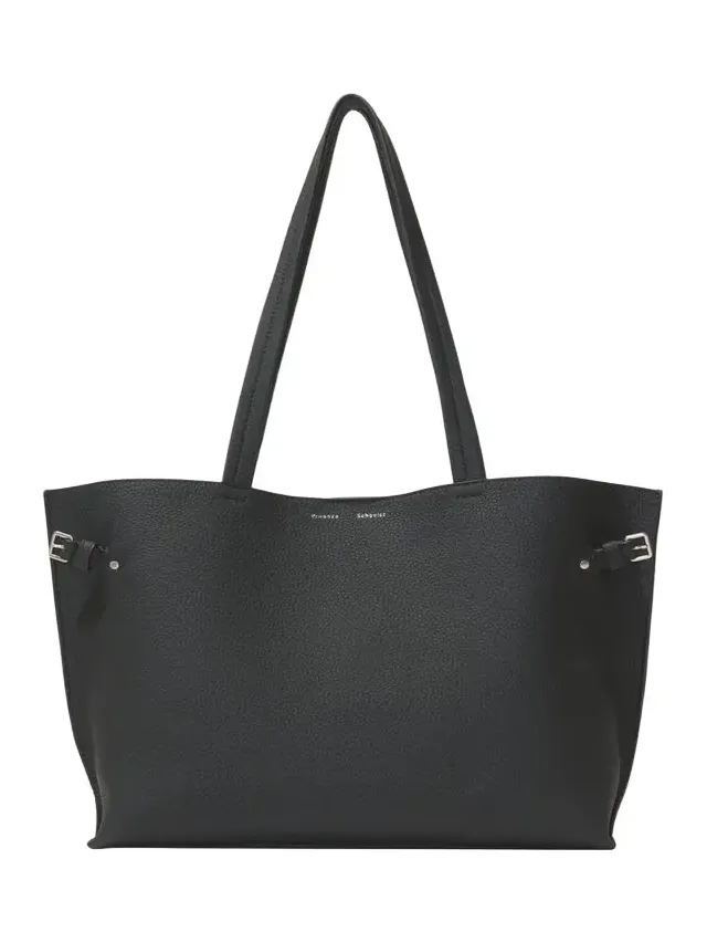 Day Pebbled Calfskin Leather Tote Bag Day Pebbled Calfskin Leather Tote Bag