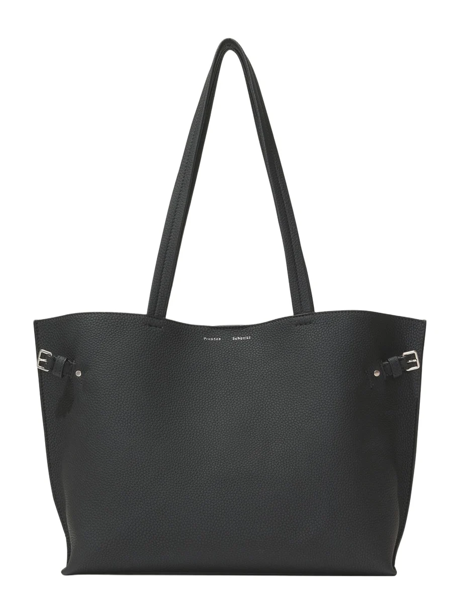 Day Pebbled Calfskin Leather Tote Bag Day Pebbled Calfskin Leather Tote Bag