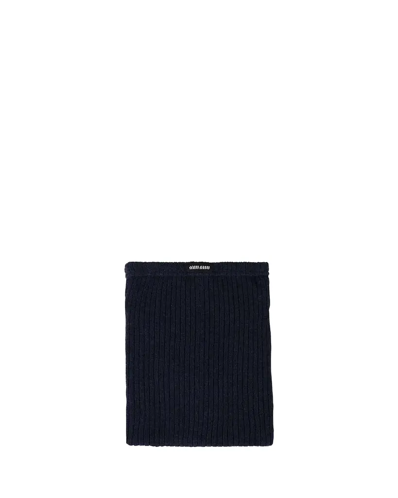 Miu Miu Ribbed Knit Tights | Image 1 Miu Miu Ribbed Knit Tights | Image 1