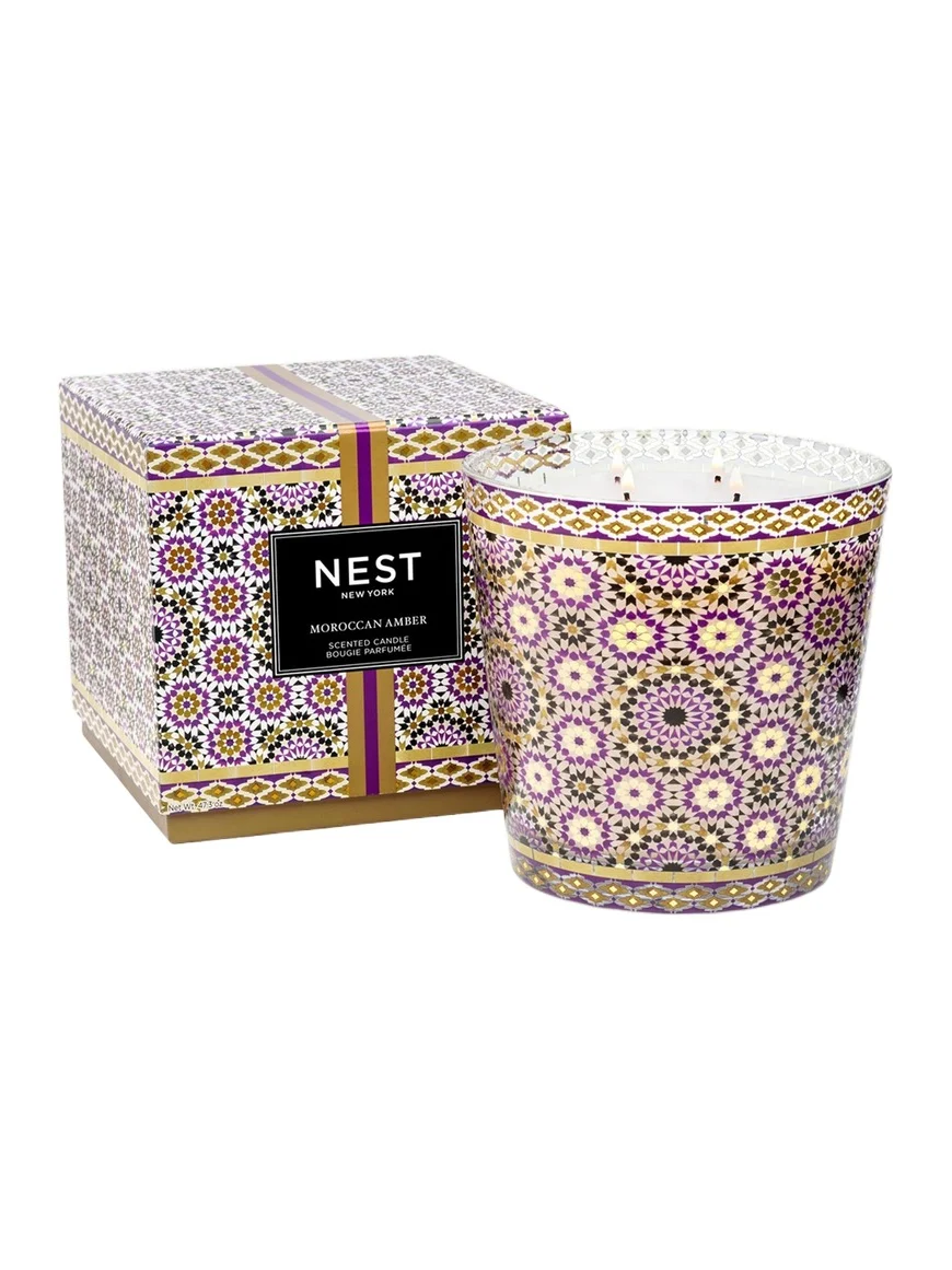 NEST New York Moroccan Amber Specialty Luxury Candle, 43.7 oz.
