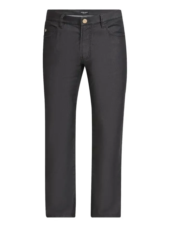 Men's Cotton-Silk 5-Pocket Pants Men's Cotton-Silk 5-Pocket Pants