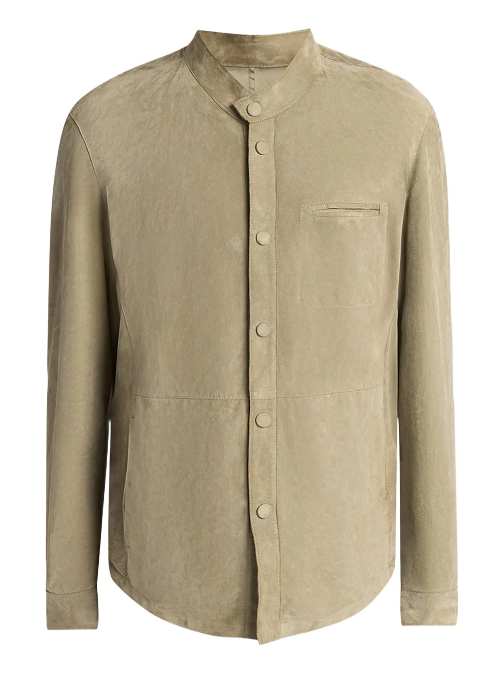 Giorgio Armani Men's Suede Overshirt