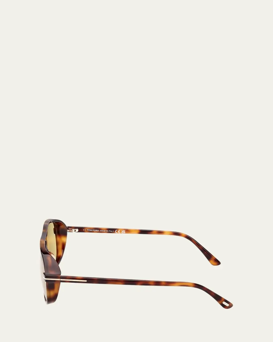 TOM FORD Guillaume Aviator Acetate Sunglasses | Thumbnail 3 TOM FORD Guillaume Aviator Acetate Sunglasses | Thumbnail 3