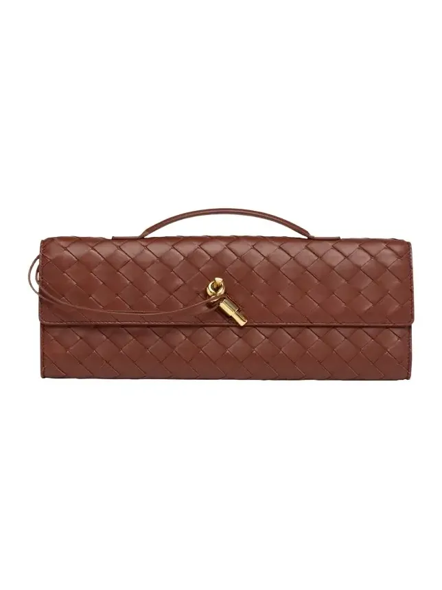 Long Andiamo Clutch Bag with Handle