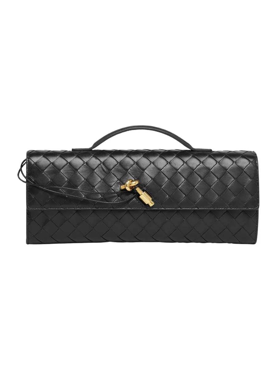 Long Andiamo Clutch Bag with Handle