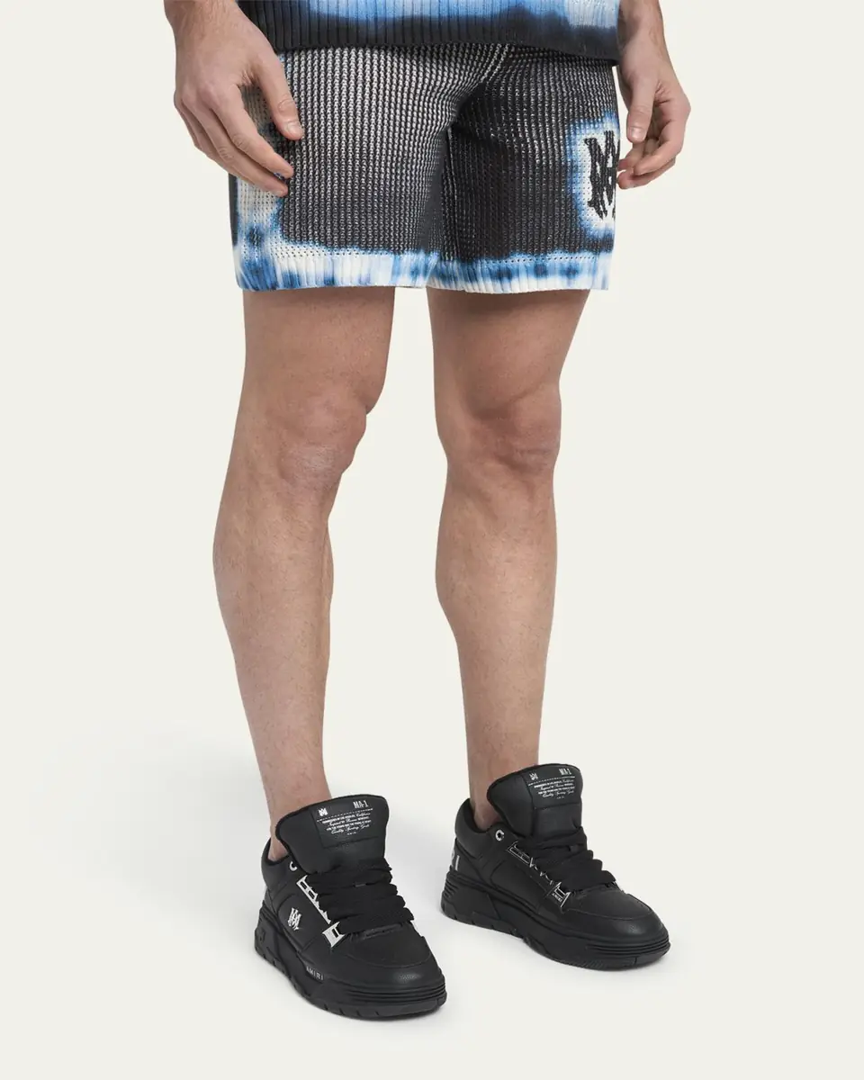 AMIRI Men's MA-1 Leather High-Top Sneakers | Thumbnail 2 AMIRI Men's MA-1 Leather High-Top Sneakers | Thumbnail 2