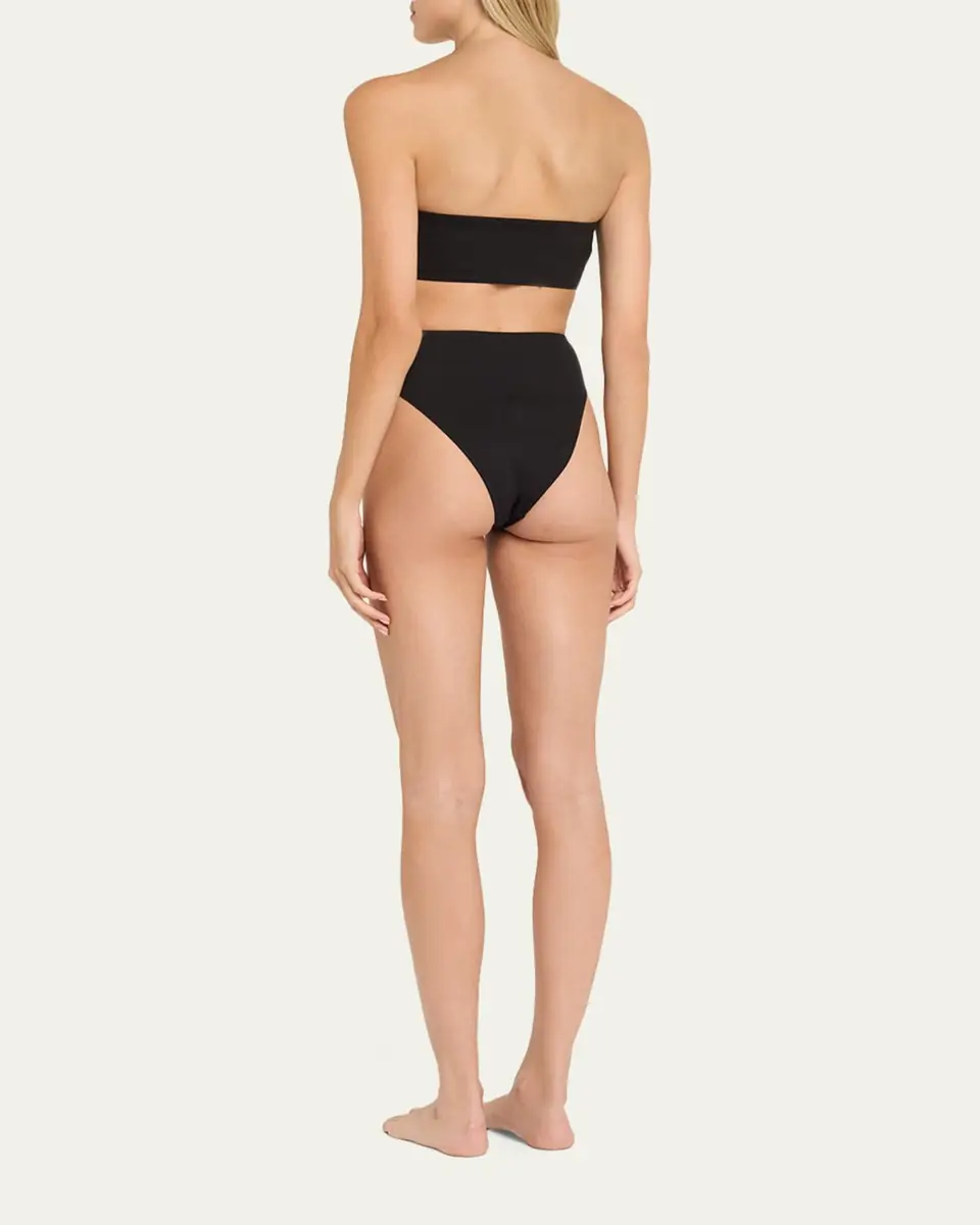 Livy Strapless Cutout One-Piece Swimsuit | Thumbnail 3
