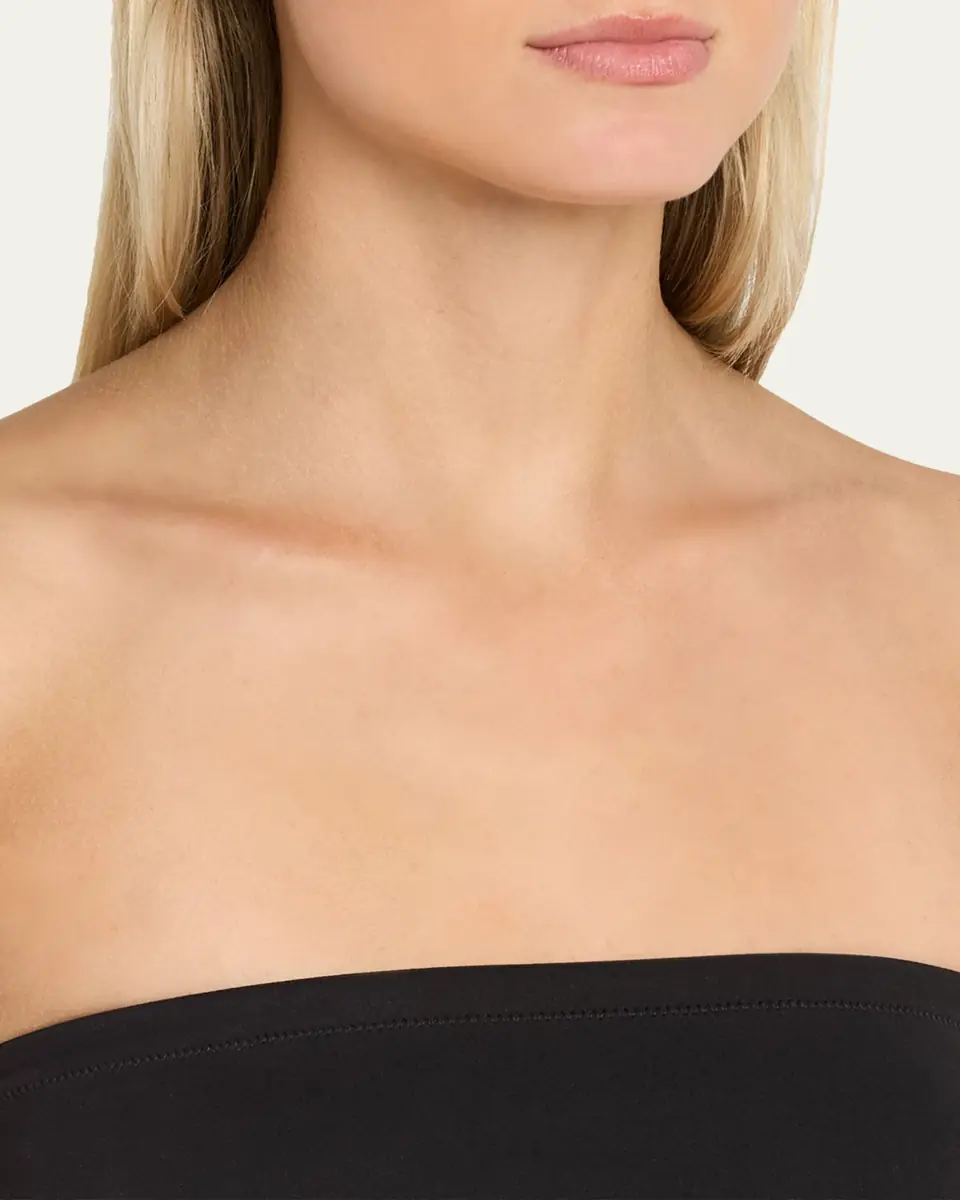 Livy Strapless Cutout One-Piece Swimsuit | Thumbnail 4