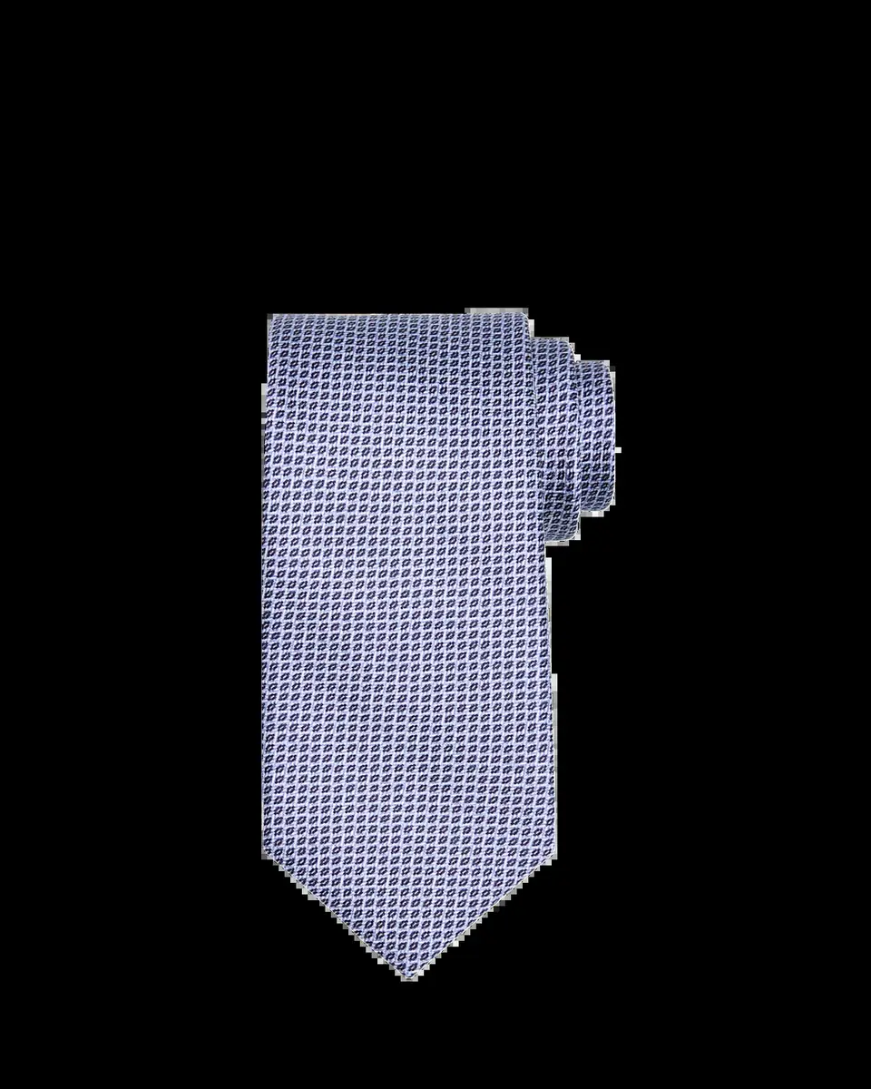 Brioni Men's Micro-Birdseye Jacquard Silk Tie | Thumbnail 2