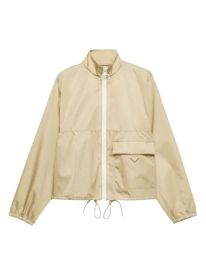 Prada Re-Nylon Zip Up Jacket
