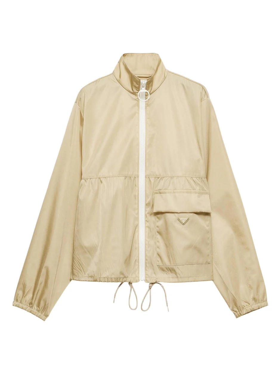 Re-Nylon Zip Up Jacket