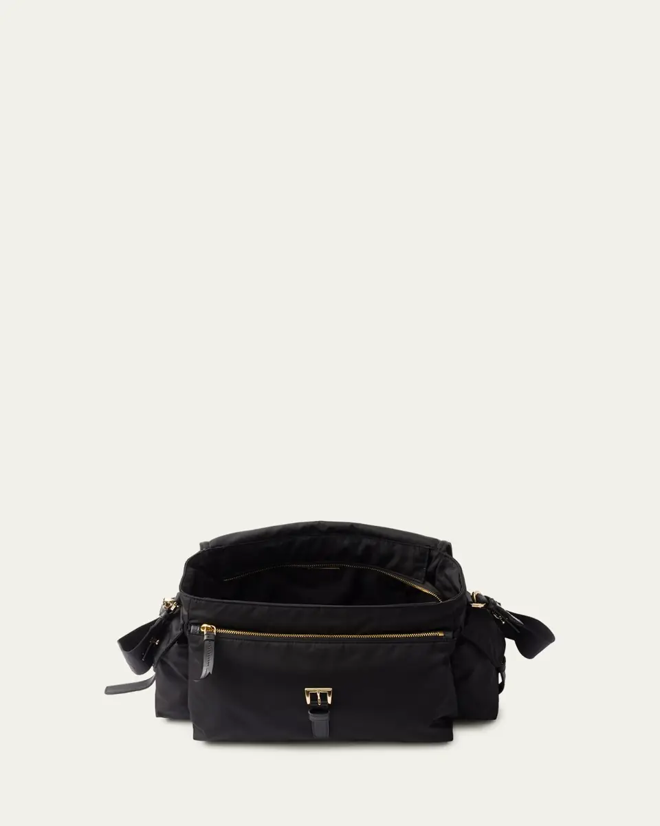 Prada Explore Large Re-Nylon Shoulder Bag | Thumbnail 4 Prada Explore Large Re-Nylon Shoulder Bag | Thumbnail 4