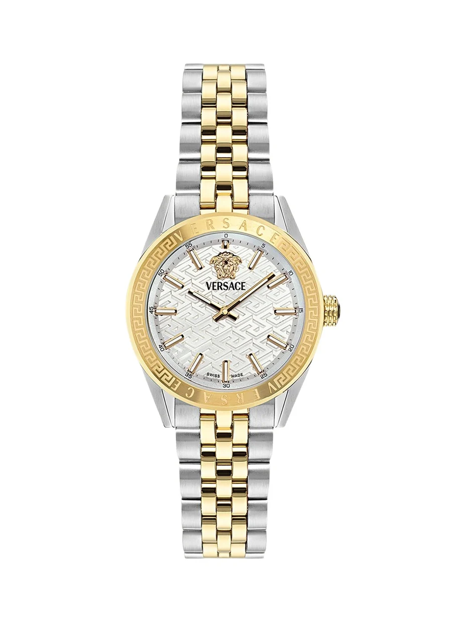 V-Code 36mm Two Tone Bracelet Watch V-Code 36mm Two Tone Bracelet Watch