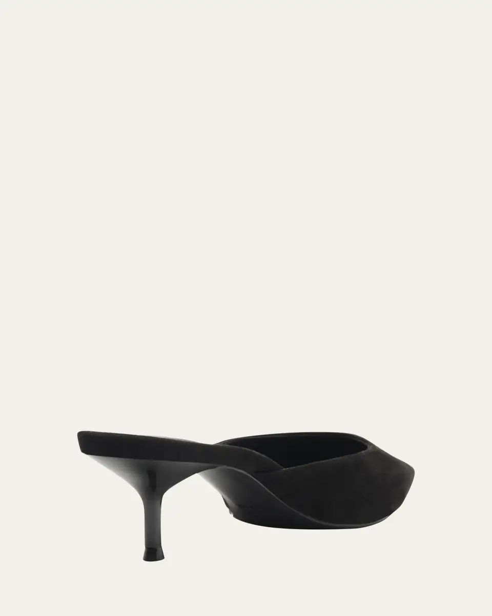 Schutz Julie Suede Mule Pumps | Thumbnail 3 Schutz Julie Suede Mule Pumps | Thumbnail 3
