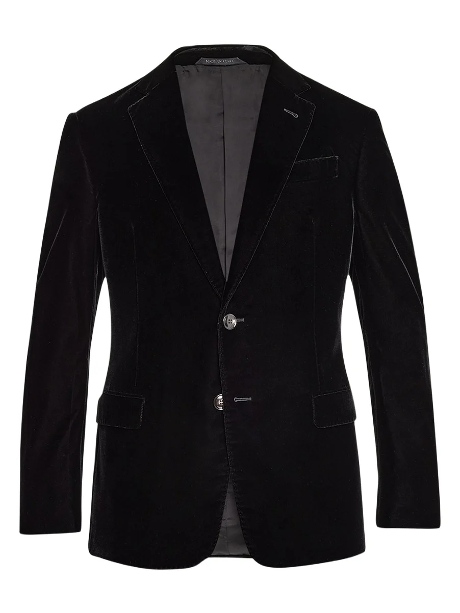 Men's Velvet Notch Lapel Dinner Jacket Men's Velvet Notch Lapel Dinner Jacket