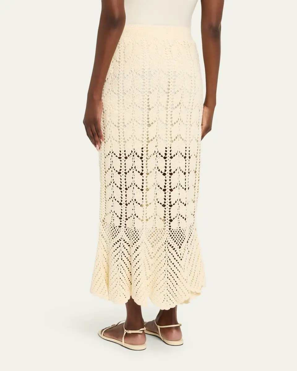Zimmermann Awaken Lace Crochet Maxi Skirt | Thumbnail 3 Zimmermann Awaken Lace Crochet Maxi Skirt | Thumbnail 3