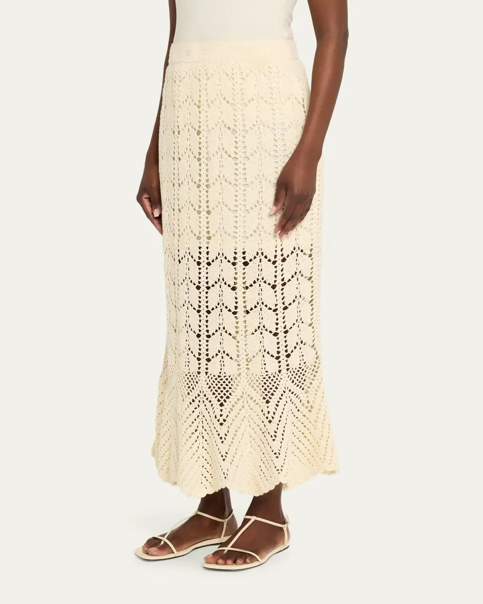 Zimmermann Awaken Lace Crochet Maxi Skirt | Thumbnail 4 Zimmermann Awaken Lace Crochet Maxi Skirt | Thumbnail 4