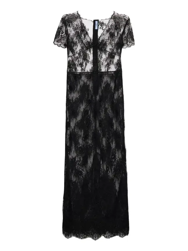 Short-Sleeve Lace Dress Short-Sleeve Lace Dress