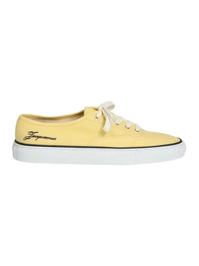 Les Fefe Canvas Low-Top Boat Sneakers Les Fefe Canvas Low-Top Boat Sneakers