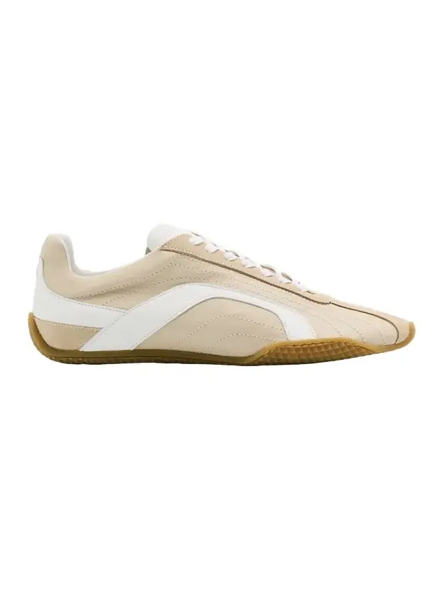PIERRE HARDY Jump Mixed Leather Sneakers