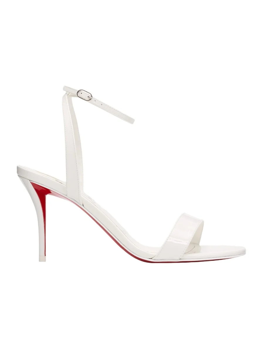80mm Miss Z Patent Leather Ankle-Strap Sandals