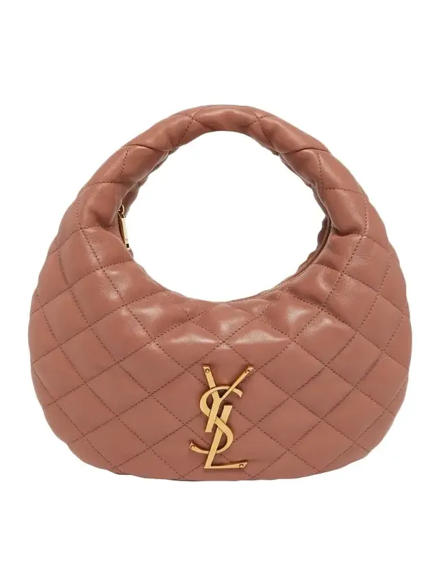 Icarino Baby YSL Quilted Leather Hobo Bag Icarino Baby YSL Quilted Leather Hobo Bag