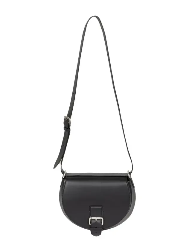 Dries Van Noten Men's Leather Buckle Shoulder Bag