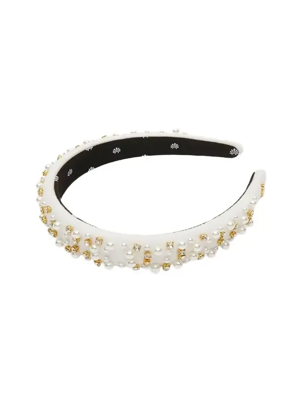 Charlotte Faux Pearl Sprinkle Headband